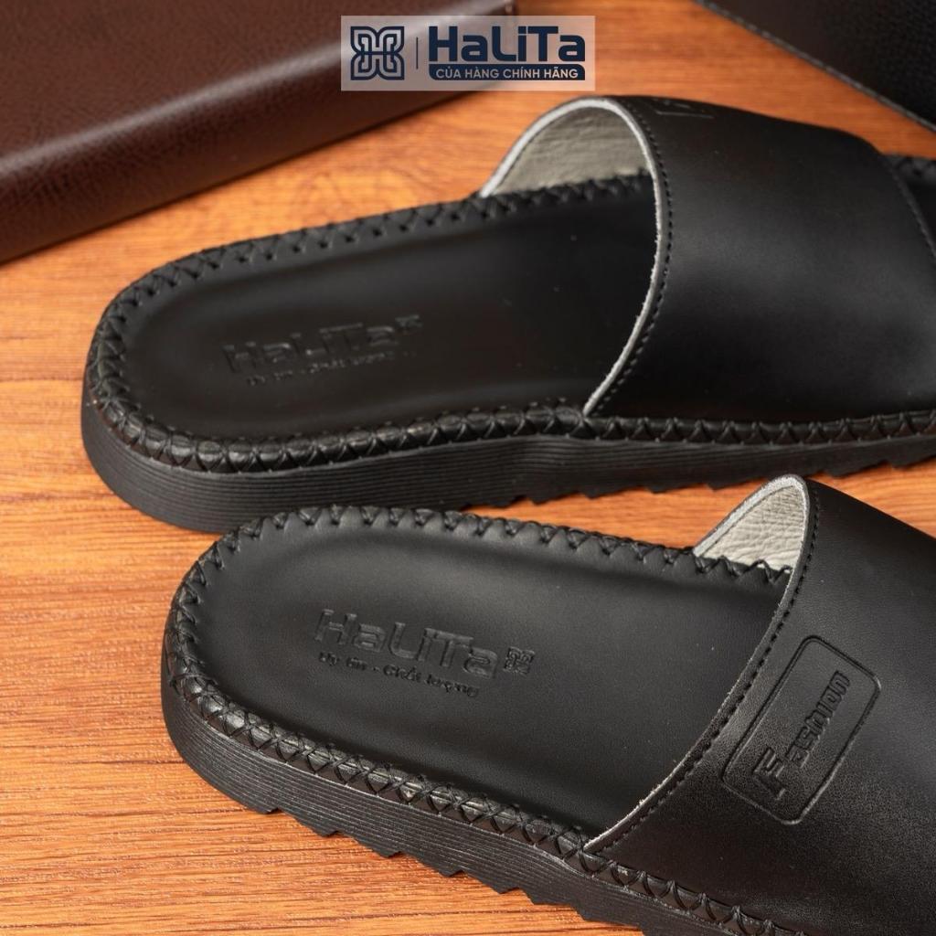 Dép Da Nam Halita, Dép Doctor Fashions Halita, Dép Da Đế Siêu Nhẹ, Bề, Toàn Bộ Được Khâu Chỉ
