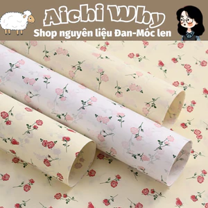 Giấy Nến, Giấy Gói Hoa Nhún Dày Dặn, Giấy Nhăn ( 5 tờ)