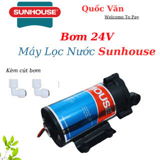 Bơm 24V Máy Lọc Nước Sunhouse Chính Hãng - Kèm cút bơm - Bảo Hành 6 tháng
