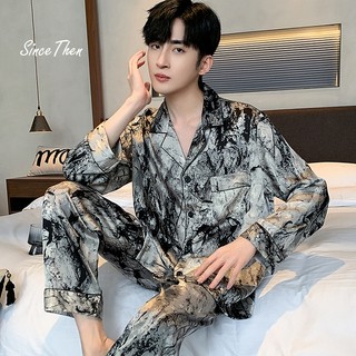 Pijama cho nam, pijama lụa nam dài tay mặc nhà cao cấp - Since Then