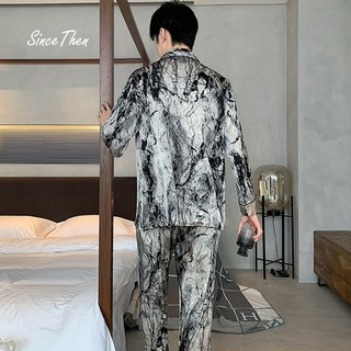 Pijama cho nam, pijama lụa nam dài tay mặc nhà cao cấp - Since Then