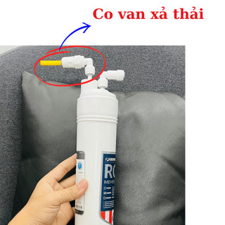 [ Sỉ ]10 cái Co van xả thải KAROFI [ CHÍNH HÃNG ] - Co 2 đầu dây 6 mm