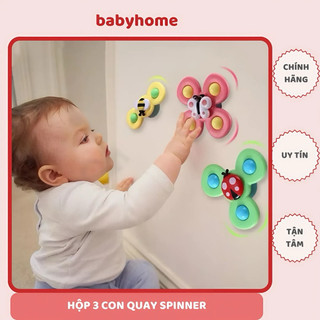 Đồ chơi con quay spinner Uulzzor hình côn trùng vui nhộn, chất liệu an toàn cho bé