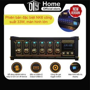 Công tắc tổng Cyberpunk hub USB mở rộng cấp nguồn cho thiết bị màn hình LED