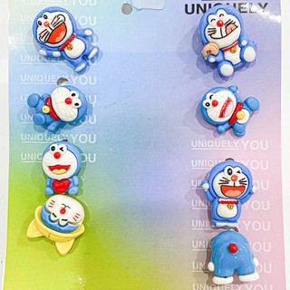 set charm gắn dép, set jibbitz chủ cao cấp gắn dép, set paenuts, pokemon, ô tô, doremon