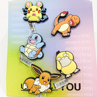 set charm gắn dép, set jibbitz chủ cao cấp gắn dép, set paenuts, pokemon, ô tô, doremon
