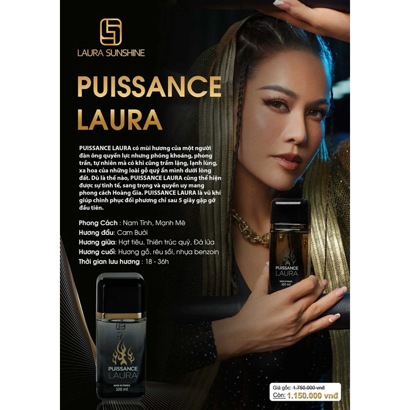 [10ml ] Nước Hoa Nhật Kim Anh No 6.7.8.9.10 Laura Paris Chai 10ml