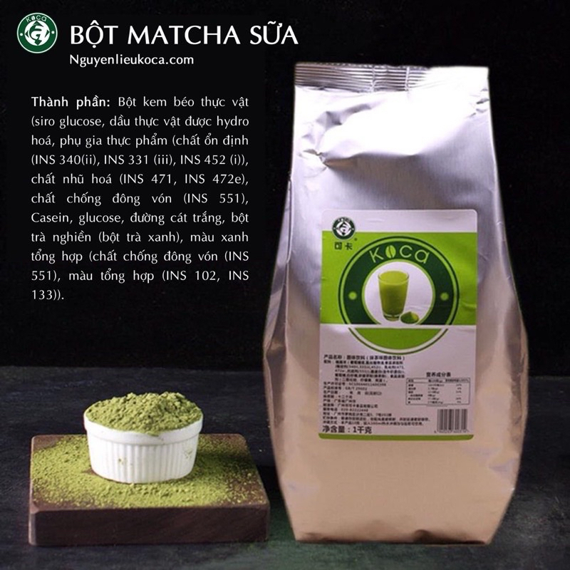 Bột Trà xanh Matcha Koca 100g/ Bột matcha | Shopee Việt Nam