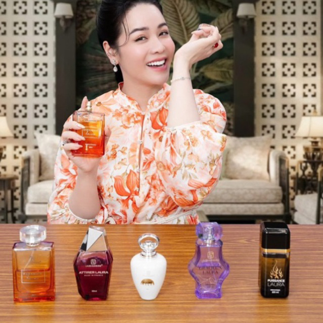 Nước Hoa Chiết No 10 - Enchanté Laura Paris Nhật Kim Anh Unisex Quyến Rũ Cuốn Hút