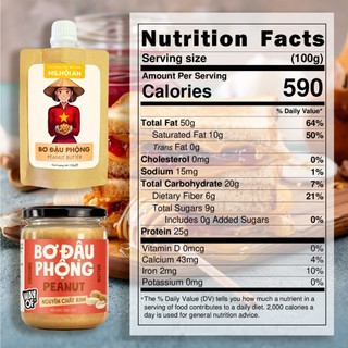 Bơ Đậu Phộng 100% WayOf - Không Đường Không Dầu - Thuần Chay Eat Clean Gym