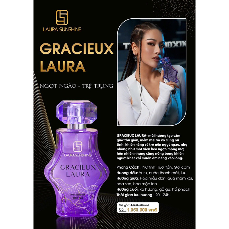 [ 20ml ] Nước Hoa Nhật Kim Anh No 6.7.8.9.10 Chai 20ml Laura Paris