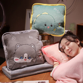Miniso🔥Gấu chăn mền văn phòng, gấu mền cho bé đi học🔥Gấu bông nhập khẩu