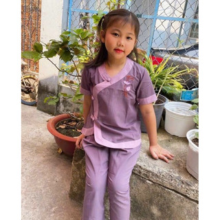 Tim Phối Bé Gái # Đồ Bộ Đi Chùa