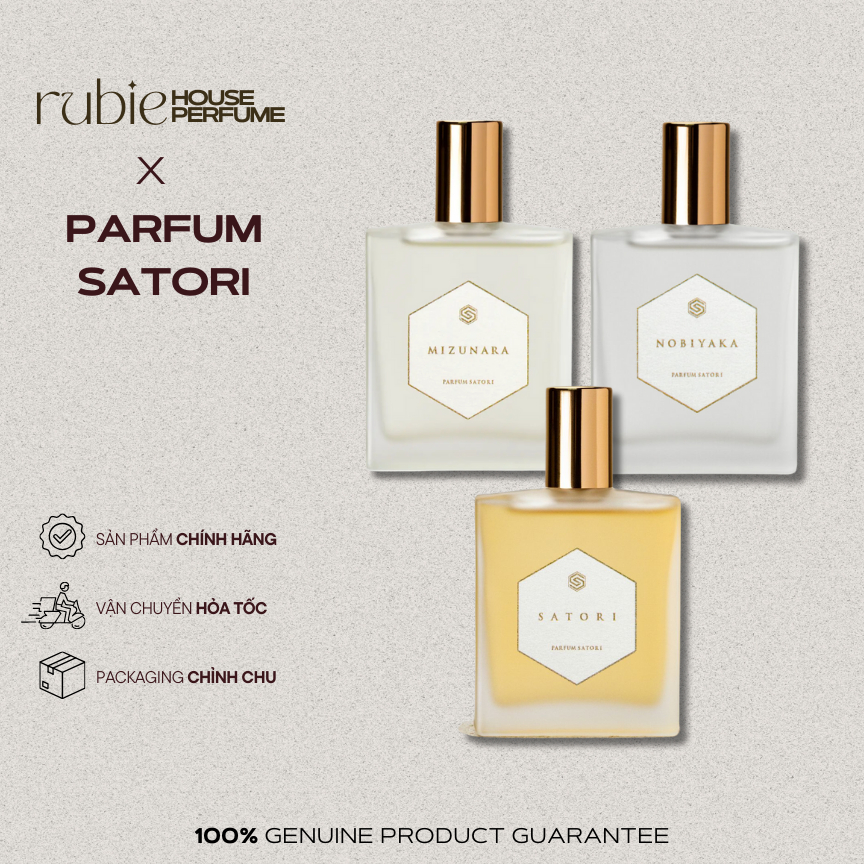 Nước Hoa Parfum Satori | Mizunara, Satori, Nobiyaka | Chiết 10ml