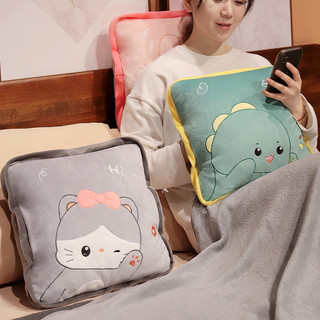 Miniso🔥Gấu chăn mền văn phòng, gấu mền cho bé đi học🔥Gấu bông nhập khẩu
