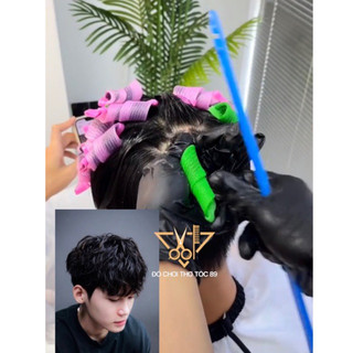 Lô Uốn Tóc Thông Minh, Lò Xo Uốn Tóc Nam, Trục Uốn Xoăn Layer Magic Perm Rollers