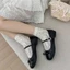 Giày búp bê nữ đính nơ bản H109 fullbox da mềm cao cấp - Giày mary jane nữ hot trend thoải mái phối đồ xinh