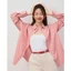 Áo sơ mi kẻ sọc nữ GILLEE dáng oversized, sơ mi form rộng vải kate Mỹ FAS349