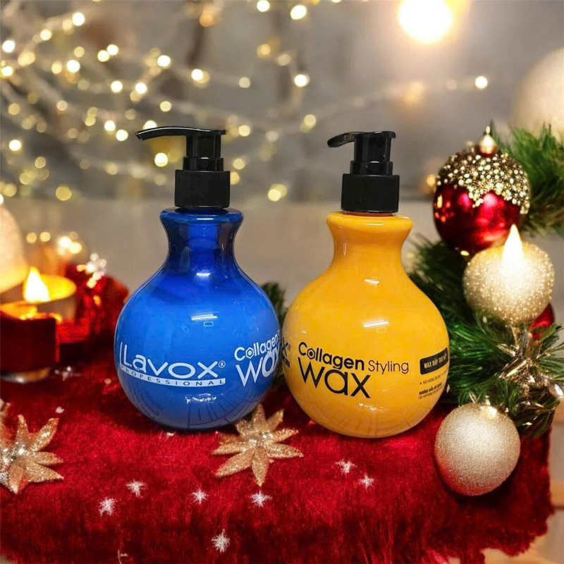 Wax Lavox chuyên dụng cho tóc uốn, dập xù. Giúp giữ nếp, chống xù rối, duỡng tóc. SP ko thể thiếu khi bới bới tóc cô dâu