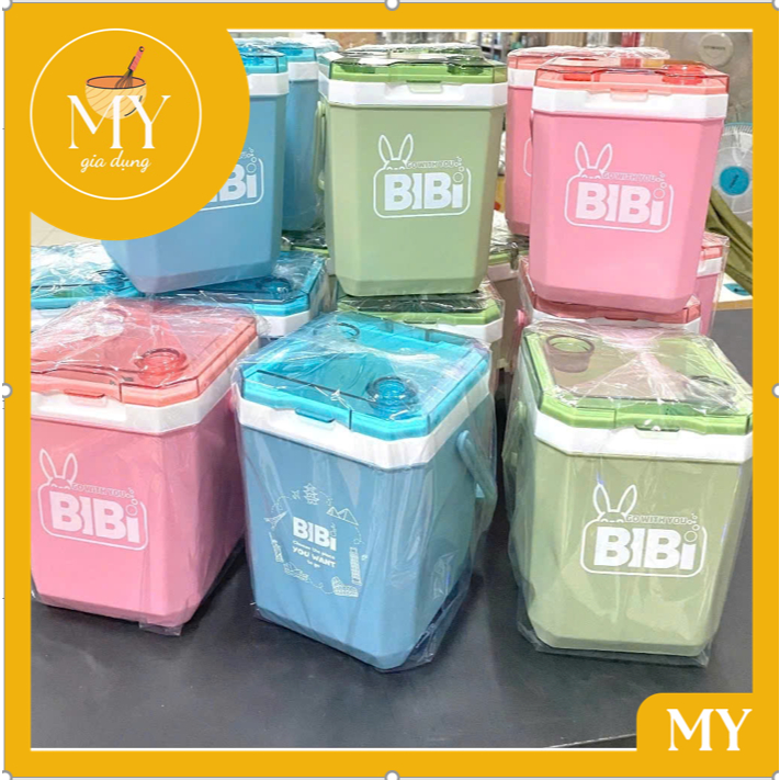 Thùng đá vuông dạng mini dung tích (1.2L) đựng trà sữa, đựng nước, pha cafe, bình giữ nhiệt. - Thùng đá vuông giũ nhiệt.