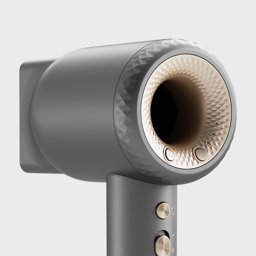 Máy sấy tóc LocknLock BLDC Hair Dryer ENA316GRY 50/60Hz 1900W, Màu Xám, kèm đầu sấy từ - K-MALL