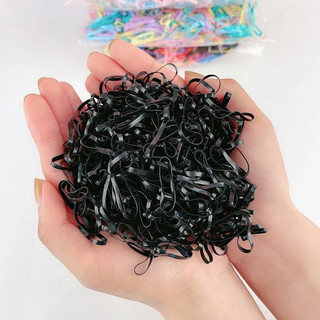Gói chun buộc tóc màu đen