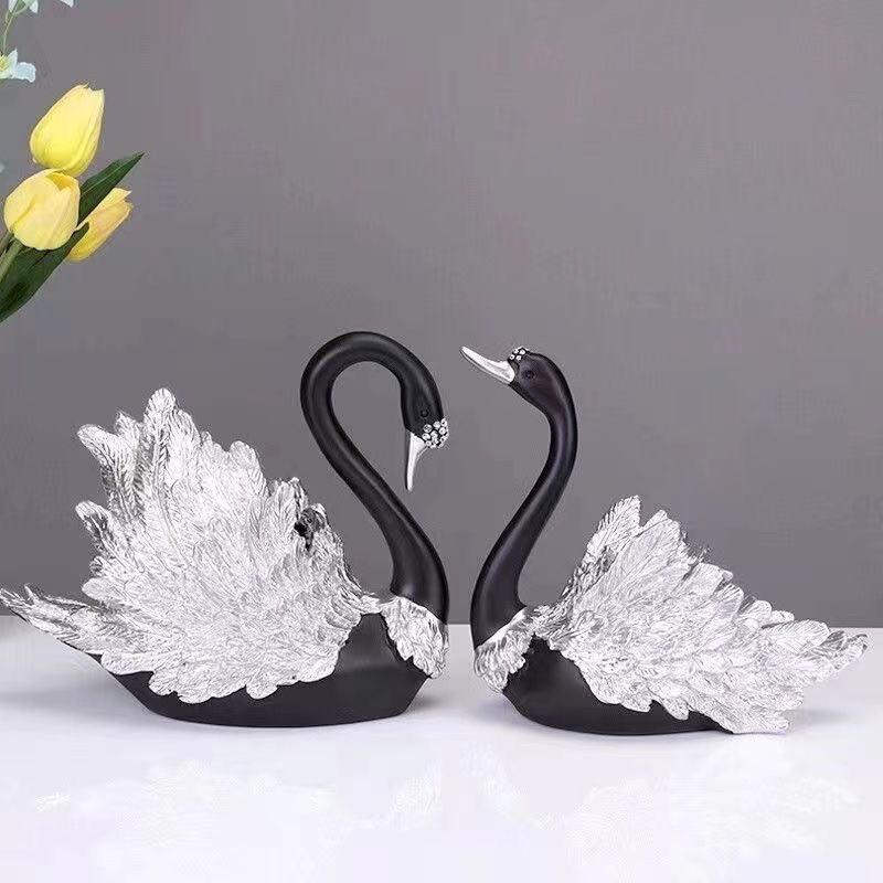 Cặp Thiên Nga Trang Trí, Decor Nhà Cửa