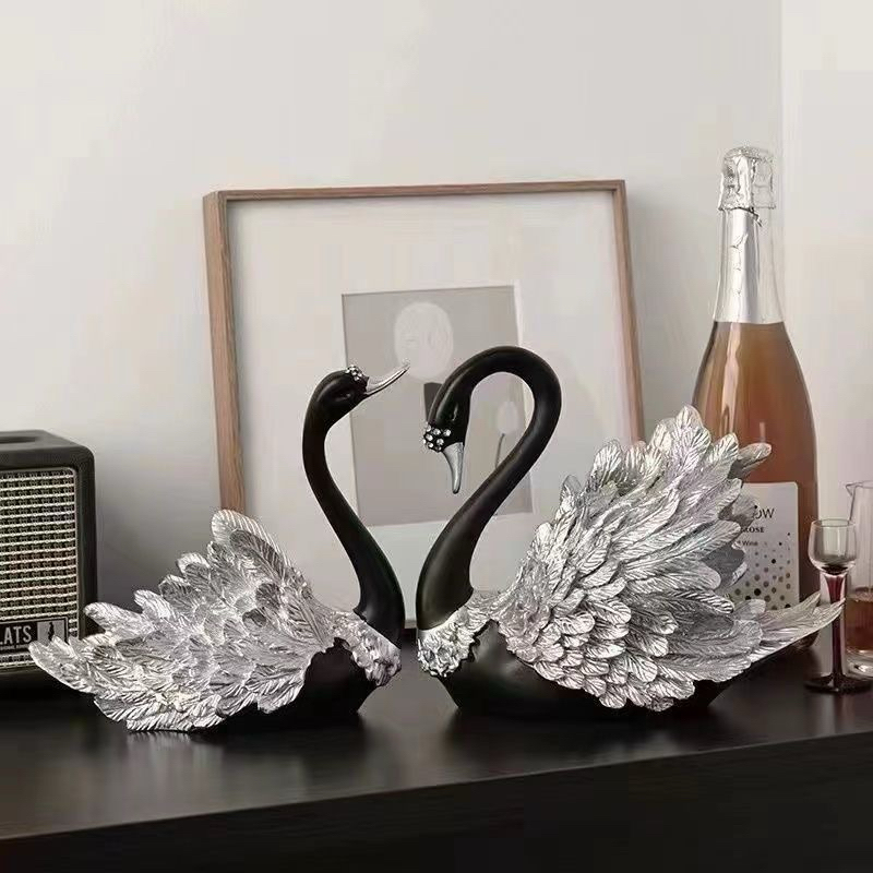 Cặp Thiên Nga Trang Trí, Decor Nhà Cửa