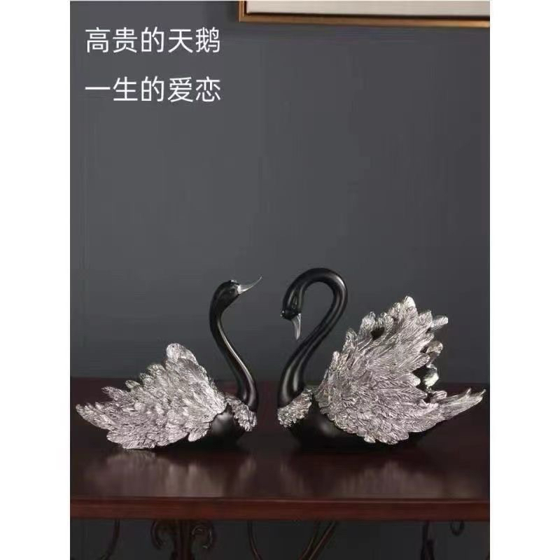 Cặp Thiên Nga Trang Trí, Decor Nhà Cửa