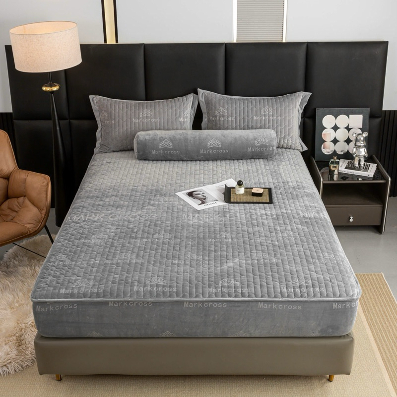 Mackcross & MarkJacob Ga Gối Nỉ Nhung Hoạ Tiết Vương Miện & bông tuyết Mềm Mại, Ấm Áp sundevibedding