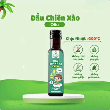 Dầu Chiên Xào Ăn Dặm Cho Bé Anpaso 100ml