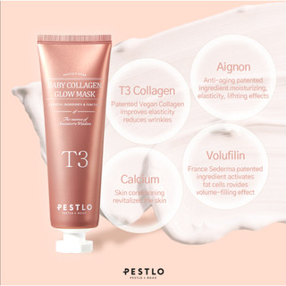 Mặt nạ lột PESTLO T3 Baby Collagen Glow Mask