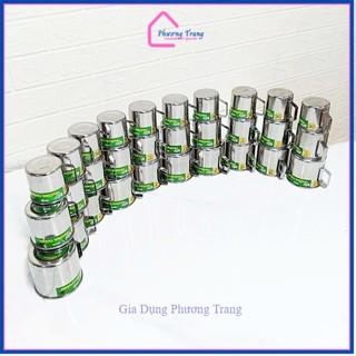COMBO 10 Ly uống nước inox an toàn, loại dày, tiện lợi, ca làm đá có quai Trường Thành nhiều kích thước - Phương Trang