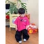 ÁO THUN HỒNG FOOTBALL Form Rộng Boxy 100% Cotton 2C, thấm hút mồ hôi, Đã xử lý màu