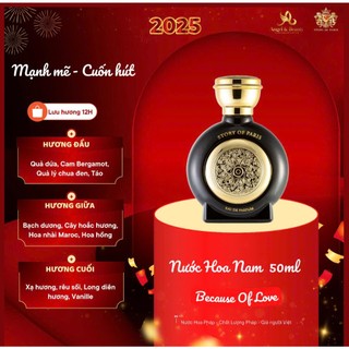 [MỚI] Nước Hoa Nam Because Of Love - Lịch Lãm, Cuốn Hút, Lưu Hương 12H 50ml
