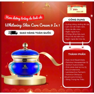 KEM DƯỠNG TRẮNG DA LINH CHI 9 IN 1 - TRẮNG SÁNG & CHỐNG LÃO HÓA 20G