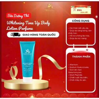 Kem Dưỡng Trắng Body Nâng tone - Whitening Tone Up Body Lotion Perfume - Hỗ trợ trắng sáng da