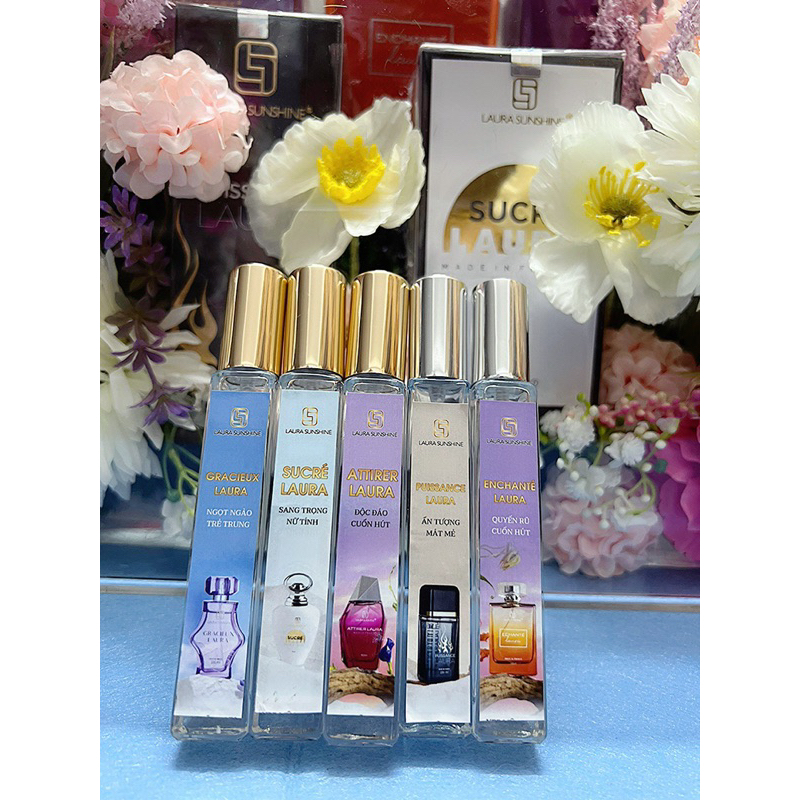 [10ml ] Nước Hoa Nhật Kim Anh No 6.7.8.9.10 Laura Paris Chai 10ml