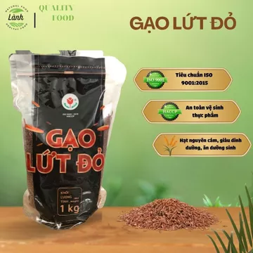 Combo 2 gói Gạo lứt gạo lứt dẻo đỏ gạo lức Xuân Hồng 1kg