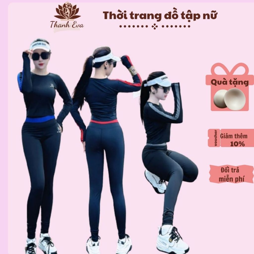 Bộ crotop dài tay BD20 thu đông kín đáo gọn người tôn dáng