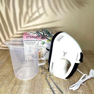 Máy Đánh Trứng Cầm Tay SCARLETT 7 Tốc Độ 260W +có bán kèm ca đánh 1lit