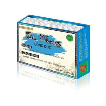 TÂM KHANG (CÔNG ĐỨC) - Hỗ trợ giảm mỡ máu, giảm nguy cơ xơ vữa mạch máu
