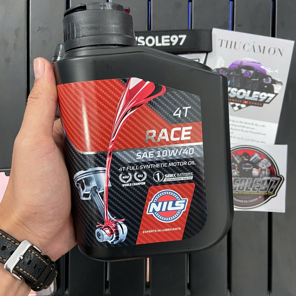 Dầu Nhớt Xe Nils Race 10w40 1L | Shopee Việt Nam