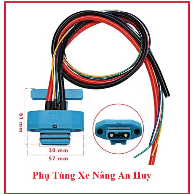 Giắc trên xe nâng Heli pin lithium mã 02.XSXC.3466 Model CBD20J-Li3 ...