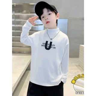 Áo giữ nhiệt bé trai 17-45kg, áo thu đông cho bé 4-14 tuổi mẫu chữ U, giữ ấm tốt, hàng may kĩ