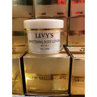 Livy’s Kem Dưỡng Trắng Toàn Thân Thái Lan 250g