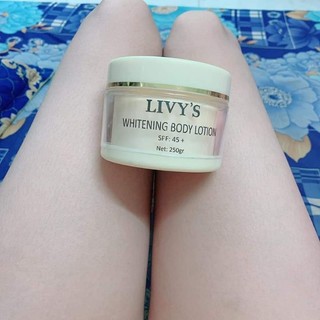 Livy’s Kem Dưỡng Trắng Toàn Thân Thái Lan 250g