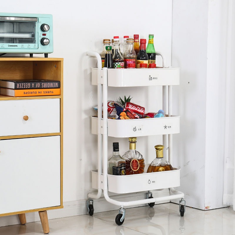 Xe đẩy Sắt rổ Thép lưới 3 tầng, kệ Spa 3 Tầng có bánh xe hàng cao cấp