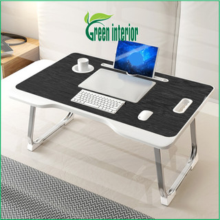 Bàn học, bàn làm việc gấp gọn thông minh GreenFurni có khe cắm ipad, ngăn kéo màu hồng XKZS-001H