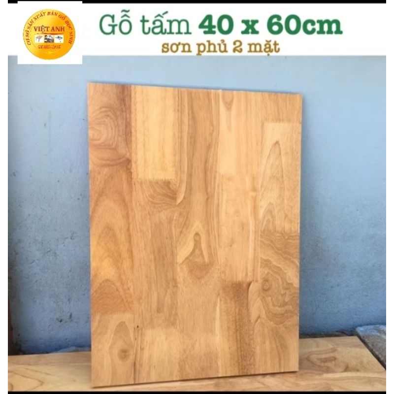 Mặt bàn gỗ cao su. gỗ thịt tự nhiên cao cấp ( có nhiều kích thước) | BigBuy360 - bigbuy360.vn